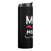 Moeder geeft mama een miljoen. thermosbeker (Gedraaid links)
