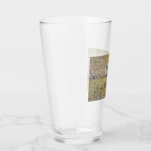 Moeder Geit met haar Jong Kind (door Segantini) Glas (Rechts)