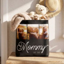 Moeder Gemaakte Script Zwart 3 Foto