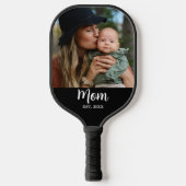 Moeder Geschatte Script Foto Pickleball Paddle (Voorkant)