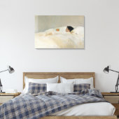 Moeder geschilderd door Joaquin Sorolla Canvas Afdruk (Insitu (Slaapkamer))