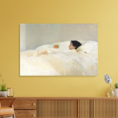 Moeder geschilderd door Joaquin Sorolla Canvas Afdruk (Insitu (Woonkamer))