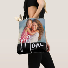 Moeder Gesticht Foto Gift Tote