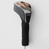 Moeder Gesticht Fun Script Foto Aangepast Golfheadcover (Schuin)