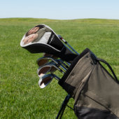 Moeder Gesticht Fun Script Foto Aangepast Golfheadcover (Insitu)