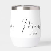 Moeder Gesticht Nieuwe Moeder Cadeaubeker Thermisc (Achterkant)