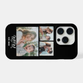 Moeder Gevestigd, 3-Foto iPhone 15 Hoesje Pro Case (Achterkant horizontaal)