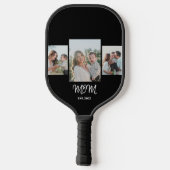 Moeder Gevestigd, 3-Foto Pickleball Paddle (Achterkant)