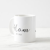 Moeder Gevestigd Cadeau Koffiemok (Voorkant links)