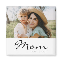 Moeder Gevestigd Foto Cadeau