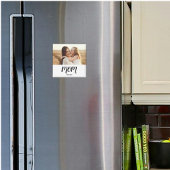 Moeder Gevestigd Foto Cadeau Magneet