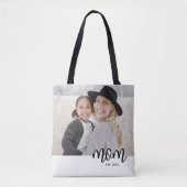 Moeder Gevestigd Foto Tote Bag (Voorkant)