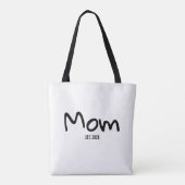 Moeder Gevestigd Moeder Cadeau Tote Bag (Achterkant)