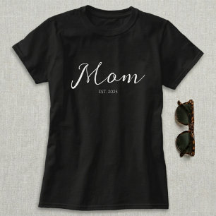Moeder Gevestigd Nieuw Moeder Cadeau T-shirt