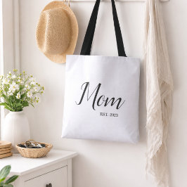 Moeder Gevestigd Nieuwe Moeder Cadeau Tote Bag