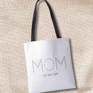 Moeder Gevestigd Nieuwe Moeder Cadeau Tote Bag