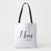 Moeder Gevestigd Nieuwe Moeder Cadeau Tote Bag (Voorkant)