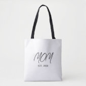 Moeder Gevestigd Nieuwe Moeder Cadeau Tote Tas (Voorkant)