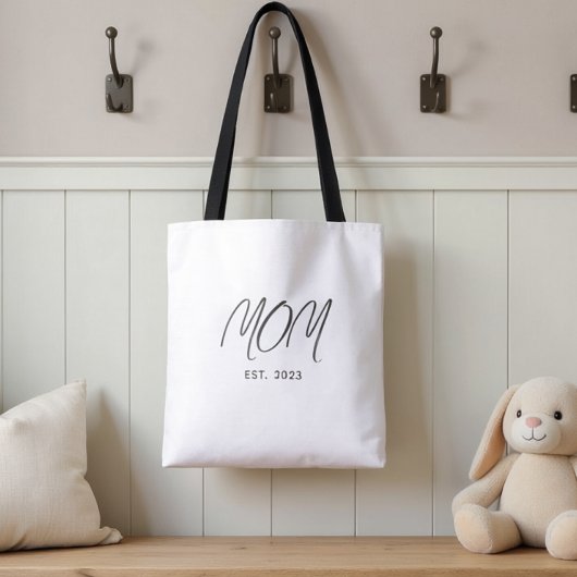 Moeder Gevestigd Nieuwe Moeder Cadeau Tote Tas