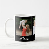 Moeder Gevestigd Script Black 3 Foto Koffiemok (Links)