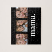 Moeder Gevestigde Foto Legpuzzel (Verticaal)