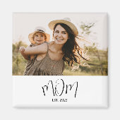 Moeder Gevestigde Fotocadeau Magneet (Voorkant)