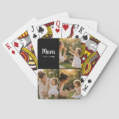 Moeder Gevestigde Fotokeeper Pokerkaarten (Achterkant)