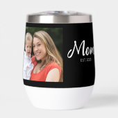 Moeder Gevestigde Script Zwart Foto (Voorkant)