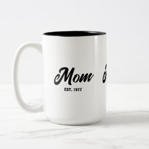 Moeder Gewijd Nieuw Moeder Cadeau Tweekleurige Koffiemok