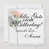 Moeder - gewoonweg onvervangbaar | Klassieke kaart (Achterkant)