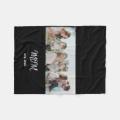 Moeder Geword, 3-Foto Fleece Deken (Voorkant (Horizontaal))