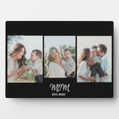 Moeder Geword, 3-Foto Plaquette Fotoplaat (voorkant)