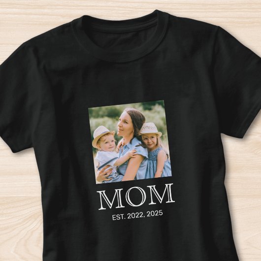 Moeder Geword Foto T-shirt