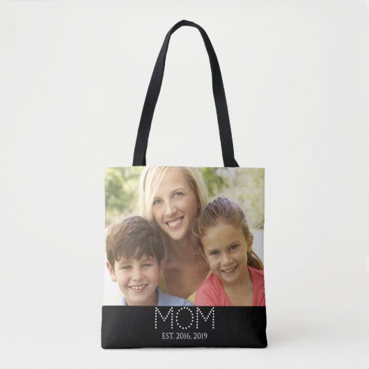 Moeder Geword Foto Tote Bag (Voorkant)