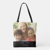 Moeder Geword Foto Tote Bag (Achterkant)