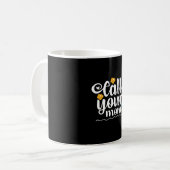 Moeder Gift Bel je moeder Koffiemok (Voorkant links)