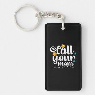 Moeder Gift Bel je moeder Sleutelhanger