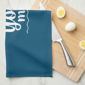 Moeder Gift Bel je moeder Theedoek (Quarter Fold)
