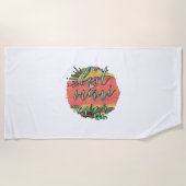 Moeder Gift Best Mimi Ever Strandlaken (Voorkant)