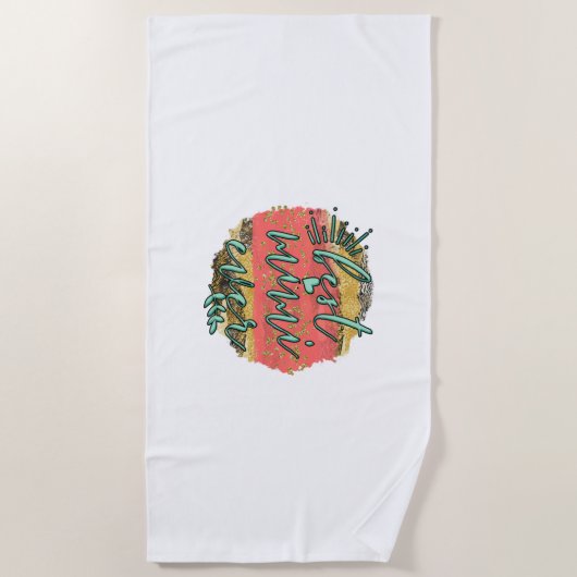 Moeder Gift Best Mimi Ever Strandlaken (Voorkant)