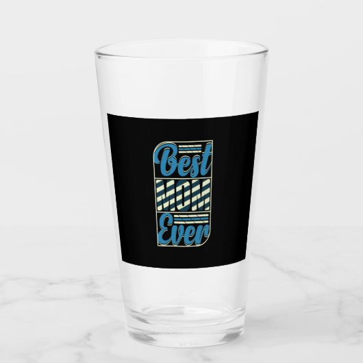 Moeder Gift Beste mama ooit Glas (Voorkant)