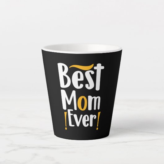 Moeder Gift Beste mama ooit Latte Mok (Voorkant)