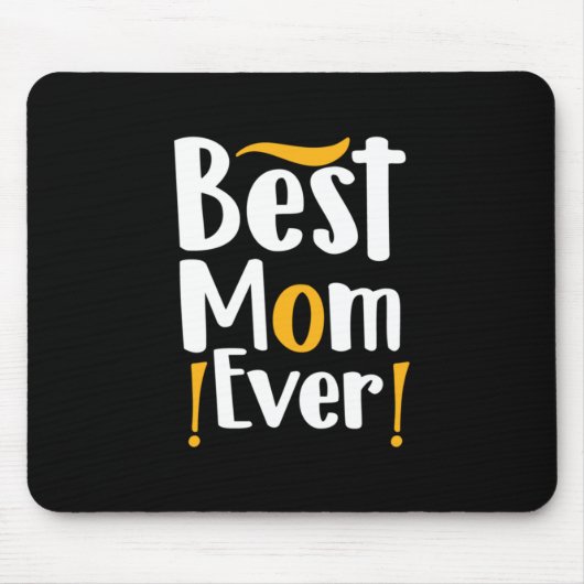 Moeder Gift Beste mama ooit Muismat (Voorkant)