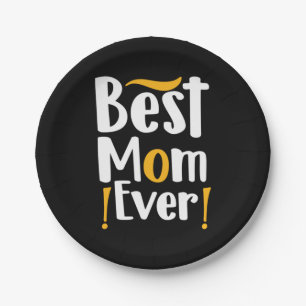 Moeder Gift Beste mama ooit Papieren Bordje