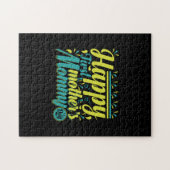 Moeder Gift Happy First Mama Day Legpuzzel (Horizontaal)