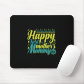 Moeder Gift Happy First Mama Day Muismat (Met muis)