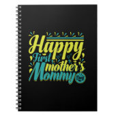 Moeder Gift Happy First Mama Day Notitieboek (Voorkant)