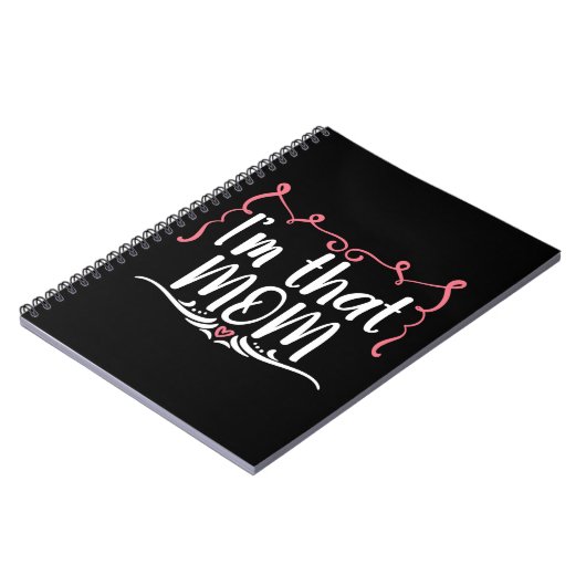 Moeder Gift... ik ben die moeder Notitieboek (Linkerzijde)