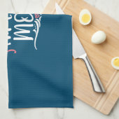 Moeder Gift... ik ben die moeder Theedoek (Quarter Fold)