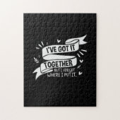 Moeder Gift ik heb samen Legpuzzel (Verticaal)